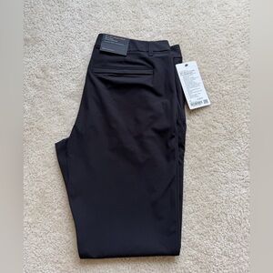 Men's Lululemon ABC Slim Fit Trouser Black size 35x32 NWT